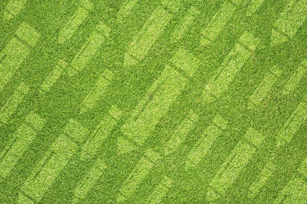 Ícone de lápis na textura de grama verde e fundo — Fotografia de Stock