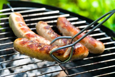 Grilled Sausage clipart