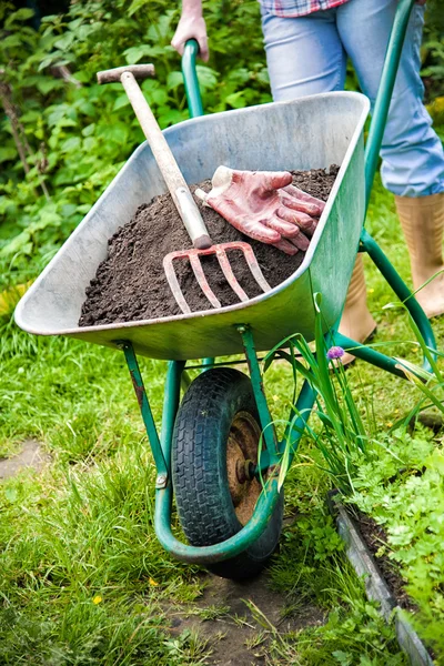 Trädgårdsarbete — Stockfoto