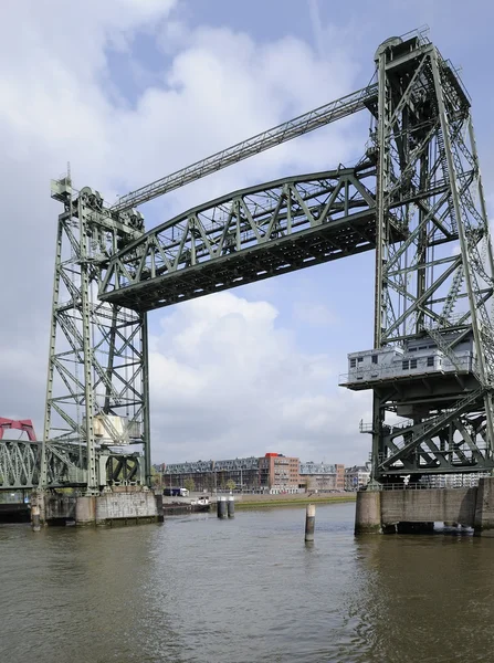 Мост Де Хеф, Роттердам — стоковое фото