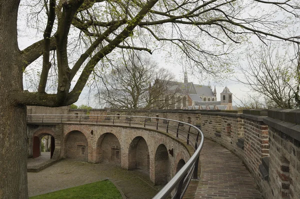 A fortaleza de Burcht, Leiden — Fotografia de Stock