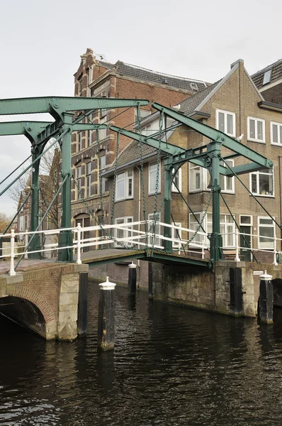 Ponte levadiça velha, Leiden — Fotografia de Stock