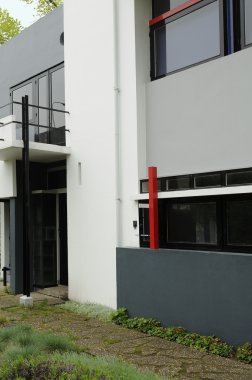 Rietveld schroderhaus, cephe detay