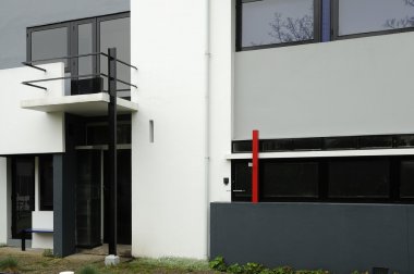 Rietveld schroderhaus, pencere ve balkon