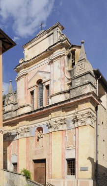 St antonio kilise pigna, liguria