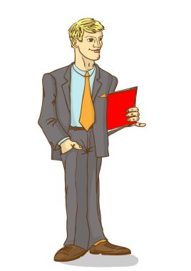 Office worker. clipart
