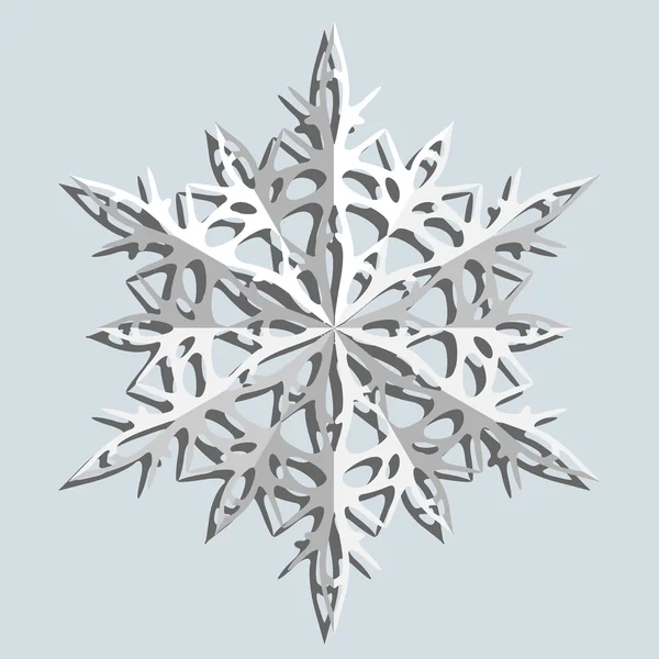 Νιφάδες χιονιού. εικονογράφηση φορέας. — Διανυσματικό Αρχείο
