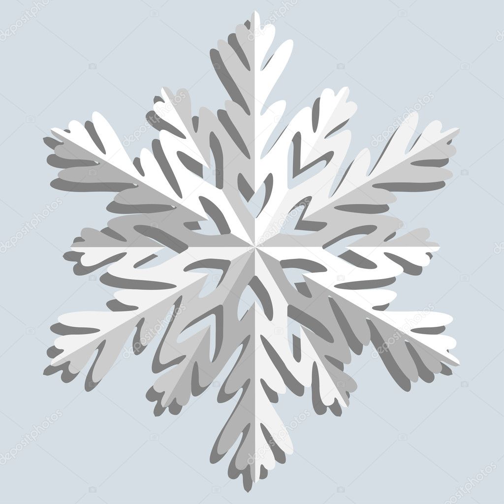 Snowflakes. Vector illustration.
