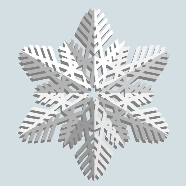 Сніжинки. Векторні ілюстрації . — стоковий вектор