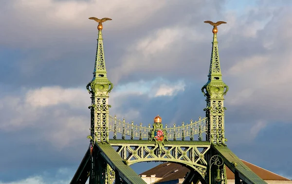 Вершина моста Франца-Иосифа — стоковое фото