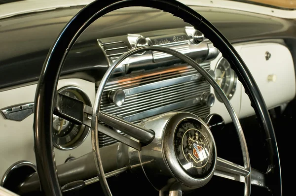 Lenkrad des Buick 1952 — Stockfoto