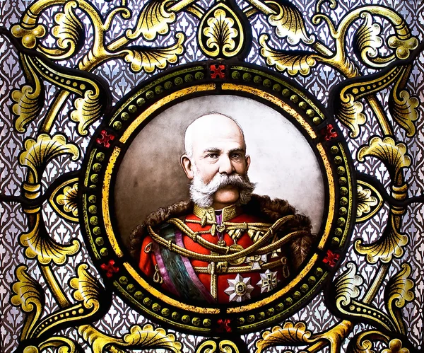 Císař František Josef i. Stock Fotografie