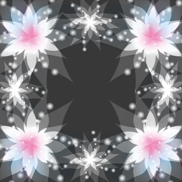 Абстрактні квіткові фон — стоковий вектор