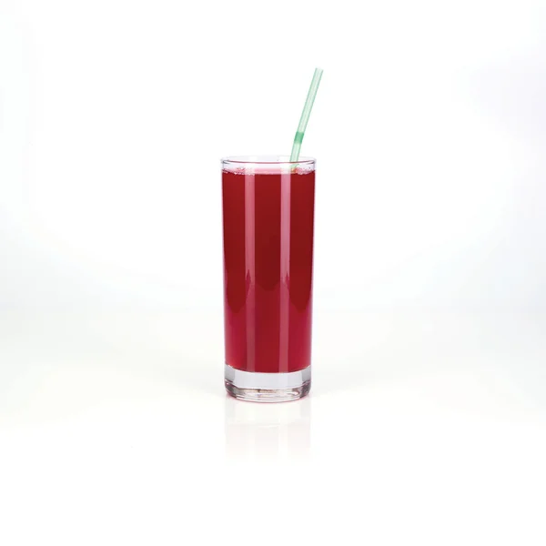 Szklanka soku żurawinowym — Zdjęcie stockowe