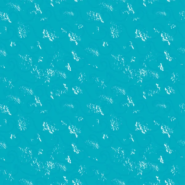 Sea waves seamless pattern — Stock Vector