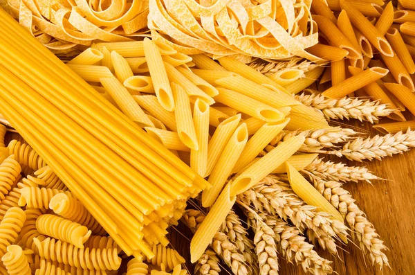 Blanda grupp av italiensk pasta — Stockfoto