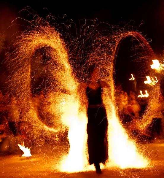 Fire show 15 — Stock Photo, Image