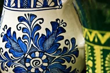 Romanian traditional ceramics 4 clipart