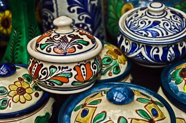 Romanian traditional ceramics 11 clipart