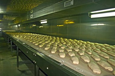 Bread production 2 clipart