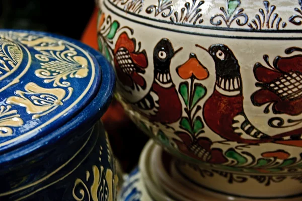 Rumunská tradiční keramika 6 — Stock fotografie