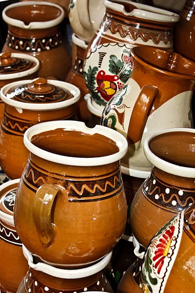 Румынская традиционная керамика 7 — стоковое фото