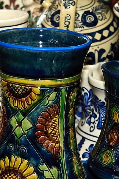 Rumänska traditionell keramik 14 — Stockfoto