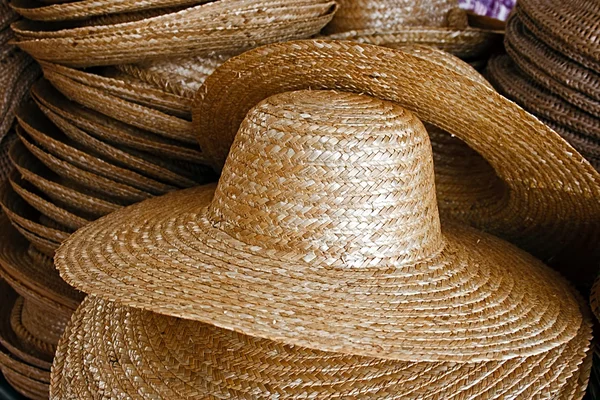 Straw hats 1 — Stock Photo, Image