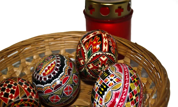 Huevos de Pascua pintados 10 — Foto de Stock