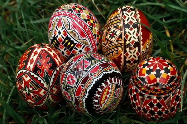 Stock image Painted Easter eggs 21