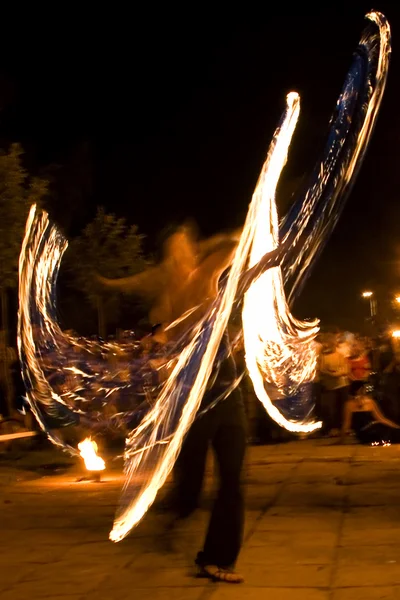 Fire show 4 — Stock Photo, Image