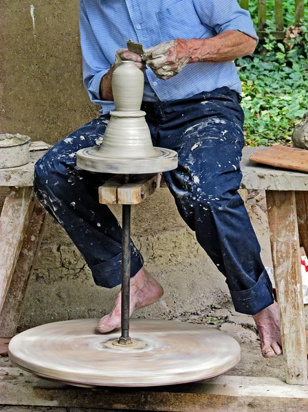 Lavoro tradizionale in ceramica (2 ) — Foto Stock