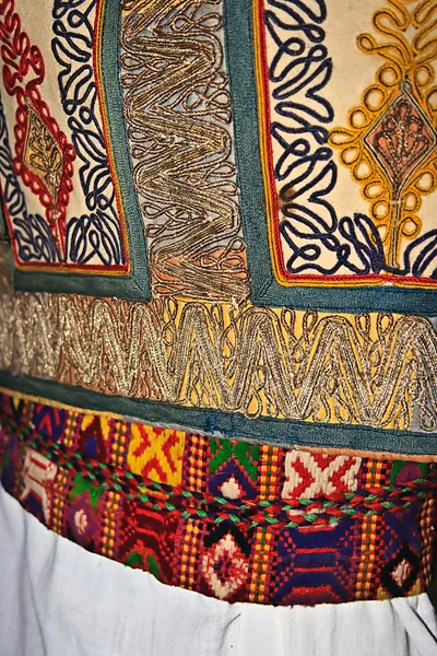 Traditional Romanian folk costume.Detail 18 — Stock Photo, Image