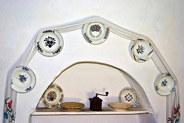 Romence geleneksel ev iç 12 — Stok fotoğraf