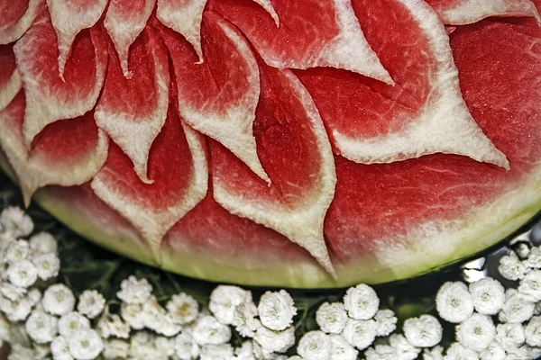 Watermelon carving 2 — Stock Photo, Image