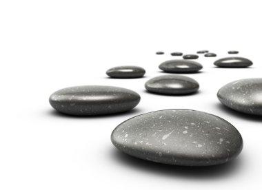 Stones in a row clipart