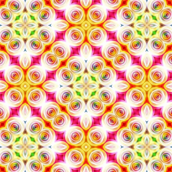 Цветочный бесшовный узор, обои фон — стоковое фото