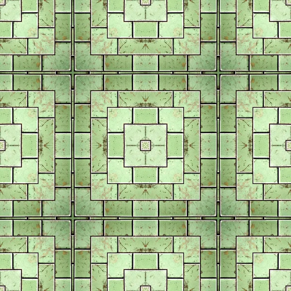 원활한 세라믹 패턴, 세 바닥 타일 — 스톡 사진