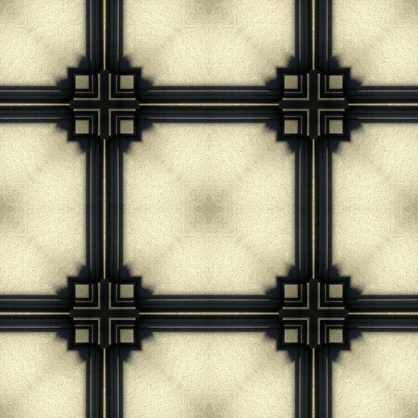 Seamless line pattern, aged floor tiles — Stock Photo, Image