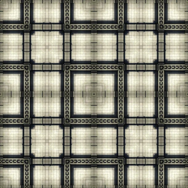 Seamless stone pattern, aged floor tiles — Stock Photo, Image