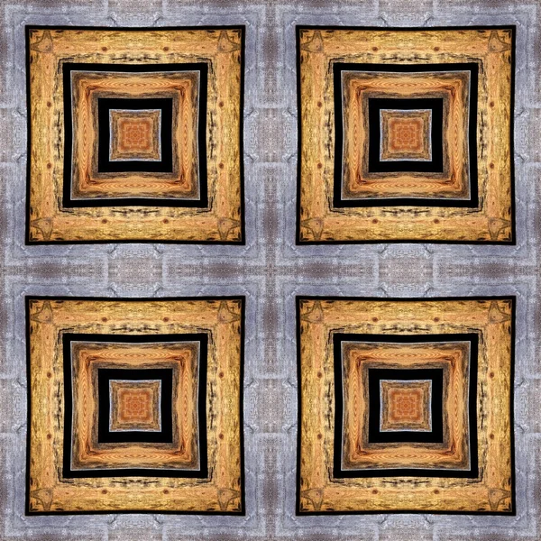Seamless wooden pattern, aged floor tiles — Stock Photo, Image