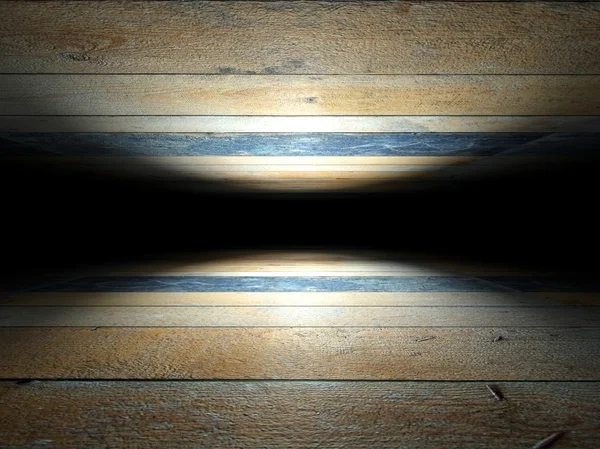Zemin ve tavan ahşap plakalar arka plan doku ile yapılan — Stok fotoğraf