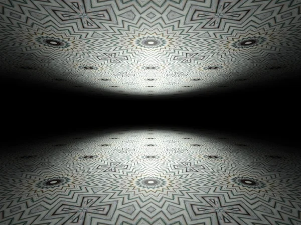 Pavimento e soffitto infinito texture di sfondo astratto — Foto Stock