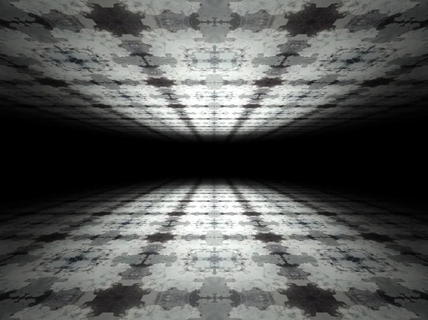 Suelo y techo infinita textura abstracta de fondo — Foto de Stock