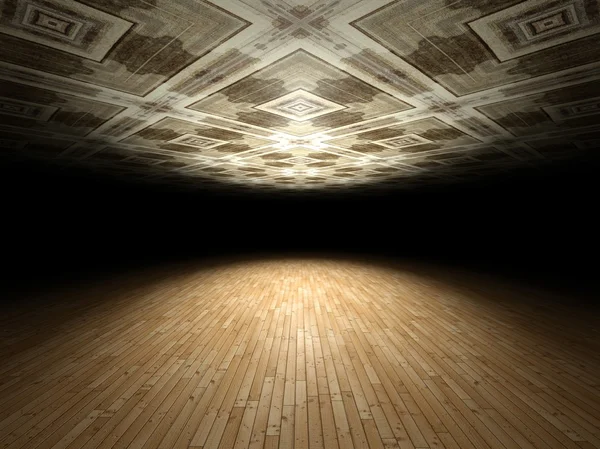 Підлога і стеля нескінченна абстрактна текстура фону — стокове фото