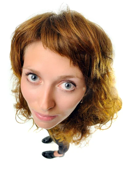 stock image Funny woman