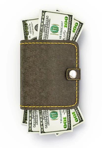 Cash plånbok — Stockfoto