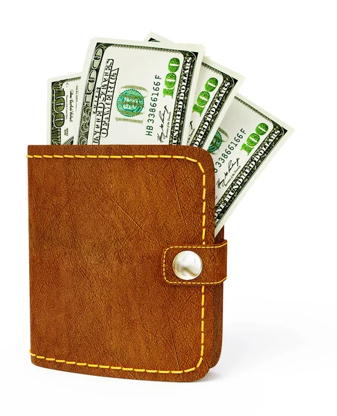 Cash wallet — Stock Photo, Image
