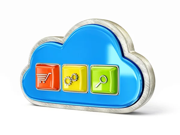 Computer icon — Stock Photo, Image