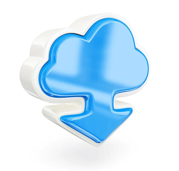 Il cloud computing — Foto Stock